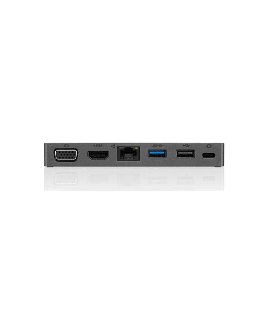 Lenovo 4X90S92381 base para portátil y replicador de puertos Alámbrico USB 3.2 Gen 1 (3.1 Gen 1) Type-C Gris