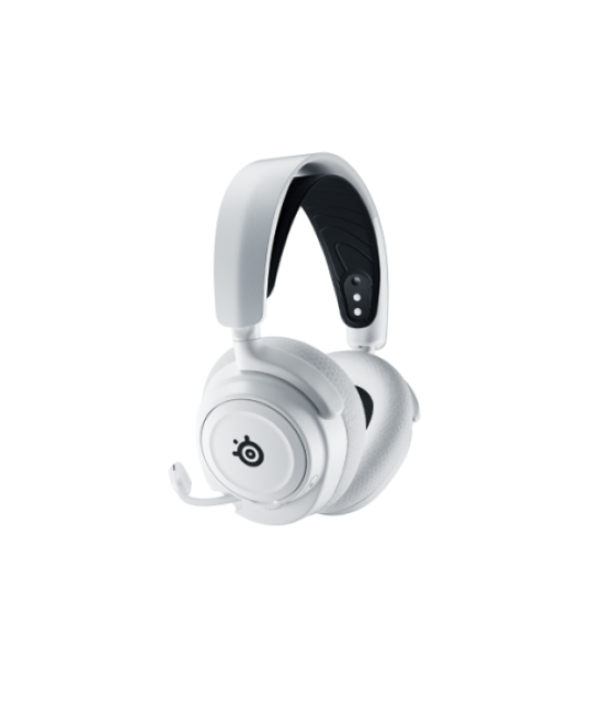 Steelseries arctis nova 7x white auriculares inalámbrico diadema juego bluetooth blanco