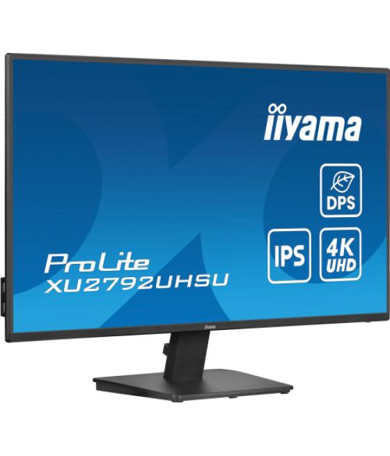 Iiyama prolite xu2792uhsu-b6 pantalla para pc 68,6 cm (27") 3840 x 2160 pixeles 4k ultra hd led negro