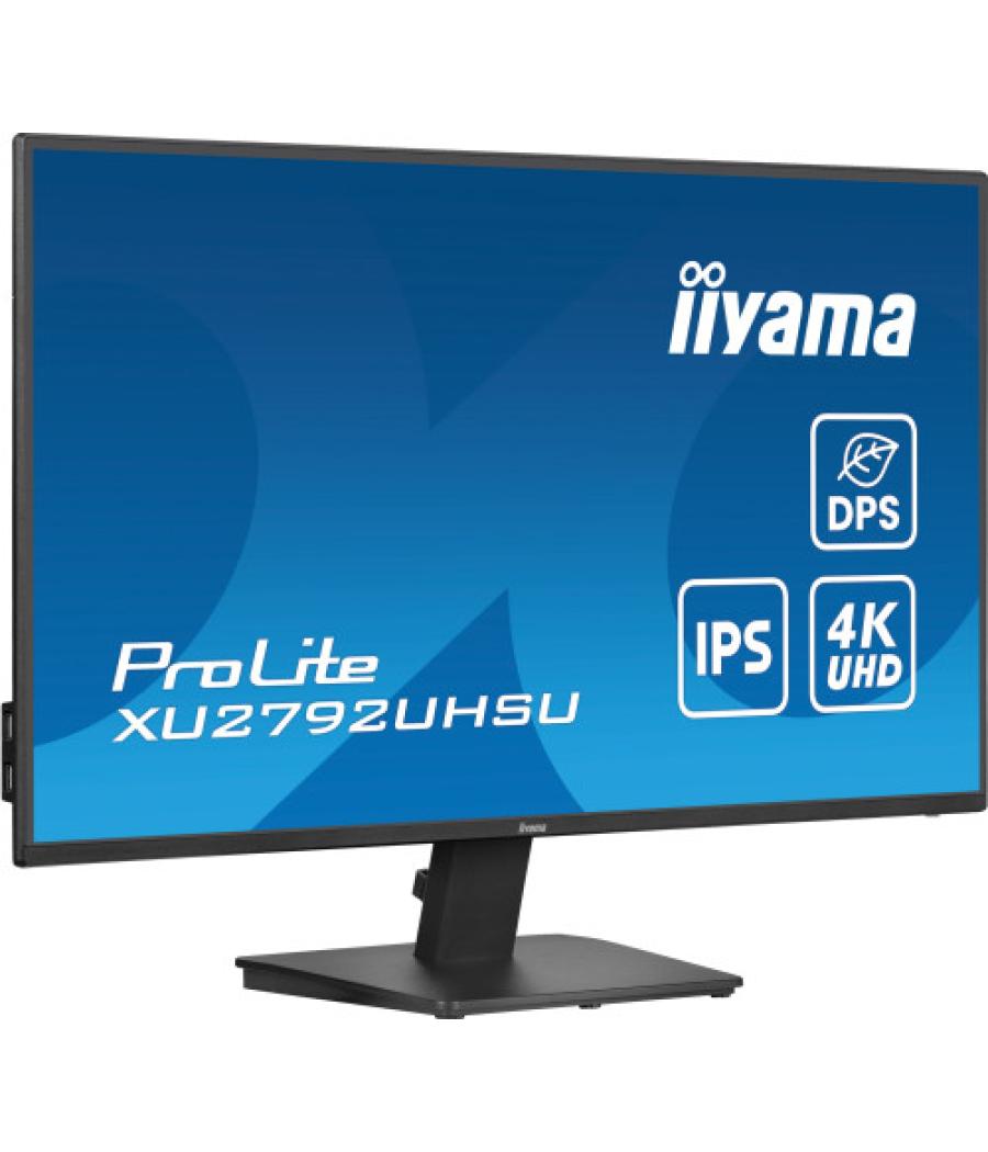 Iiyama prolite xu2792uhsu-b6 pantalla para pc 68,6 cm (27") 3840 x 2160 pixeles 4k ultra hd led negro