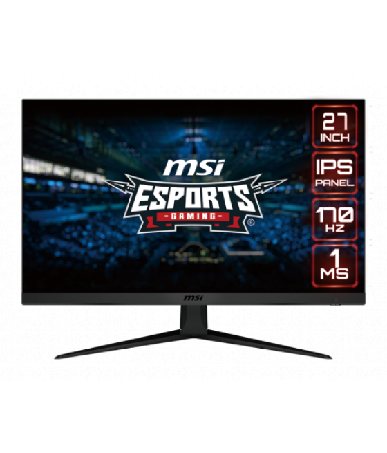 Msi g2712 pantalla para pc 68,6 cm (27") 1920 x 1080 pixeles full hd negro