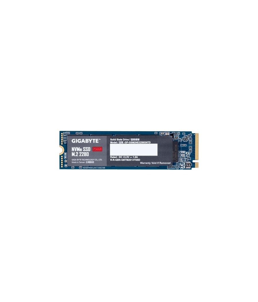 Gigabyte GP-GSM2NE3256GNTD SSD NVMe M.2 256GB - Imagen 2
