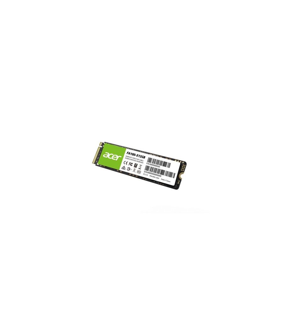 ACER SSD FA100 512Gb PCIe Gen3 M.2 - Imagen 1