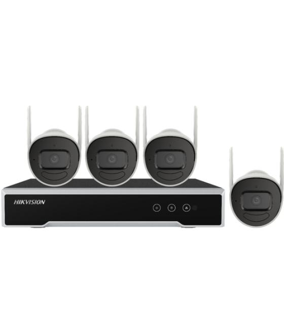 Hikvision Digital Technology NK42W0H-1T(WD)(D)/EU kit de videovigilancia Inalámbrico y alámbrico 4 canales