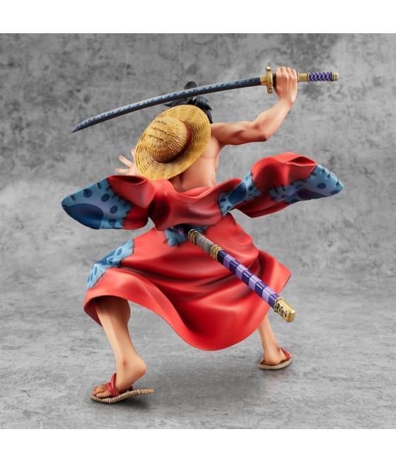 Figura megahouse one piece p.o.p statue warriors alliance luffy taro