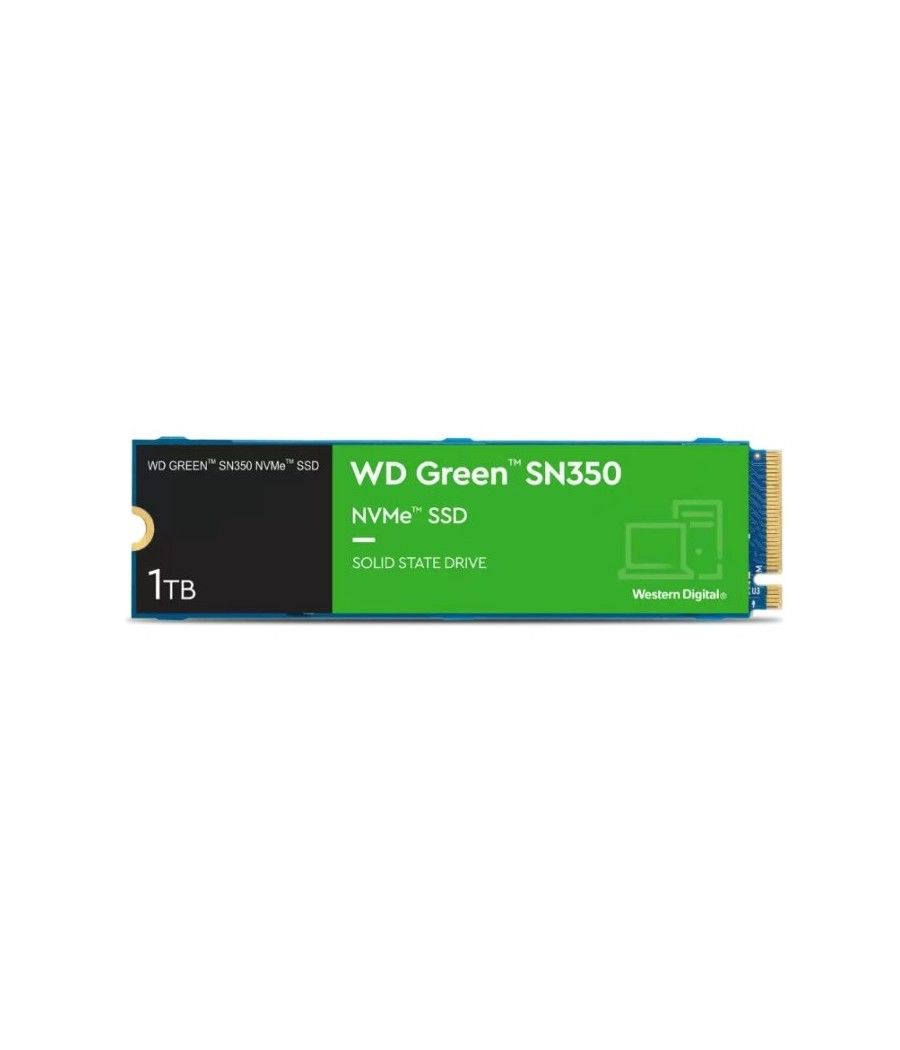 WD Green SN350 WDS100T3G0C SSD 1TB PCIe NMVe 3.0 - Imagen 1