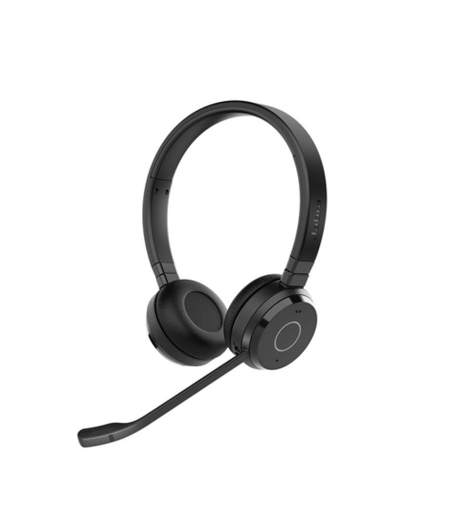 Jabra Evolve 65 TE Auriculares Inalámbrico y alámbrico Diadema Oficina/Centro de llamadas USB tipo A Bluetooth Negro