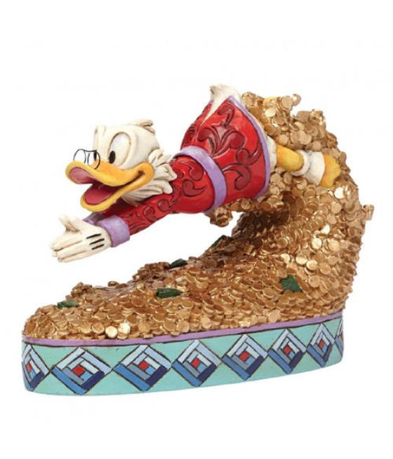 Figura enesco disney clasicos tio gilito nadando en dinero