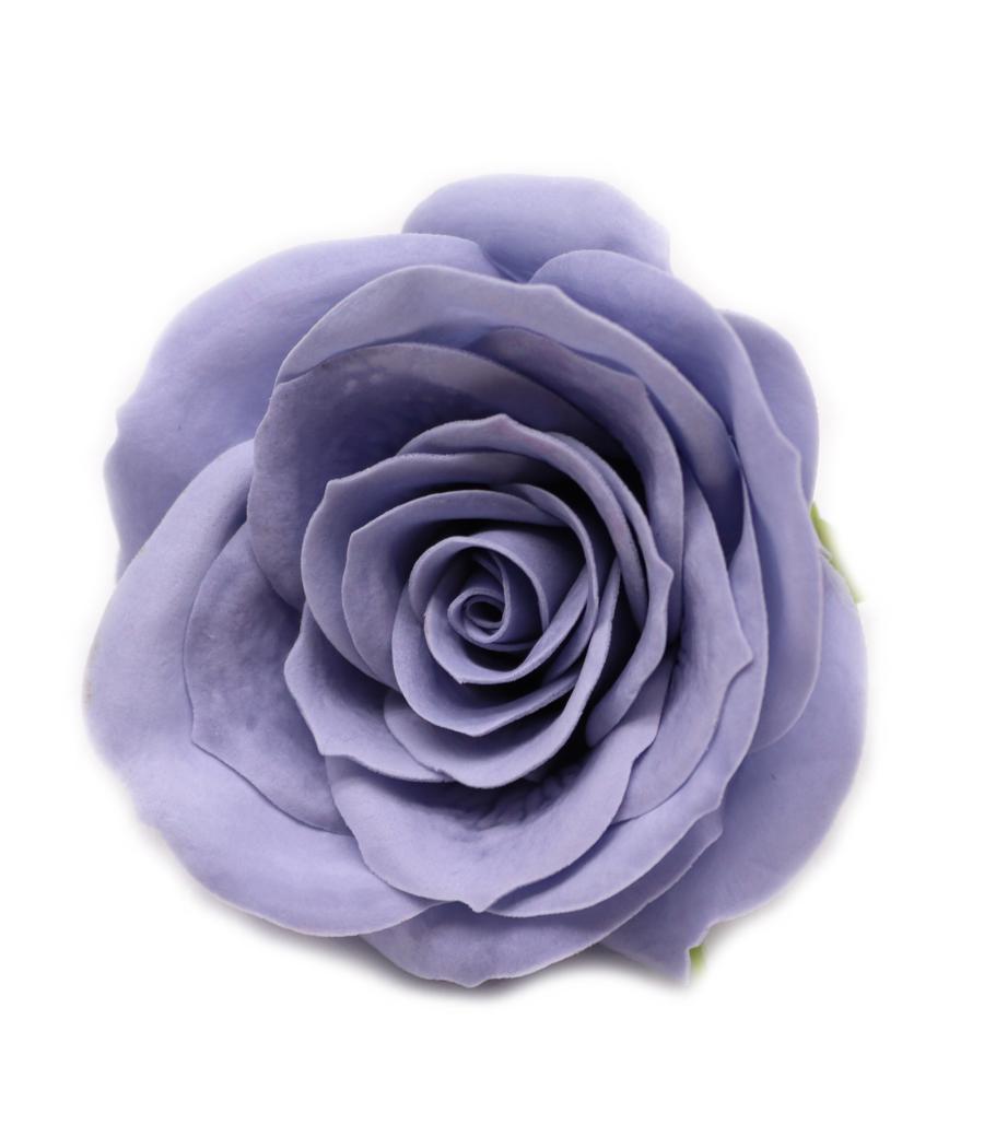 Flor de jabón artesanal - Vintage Rose - Azul