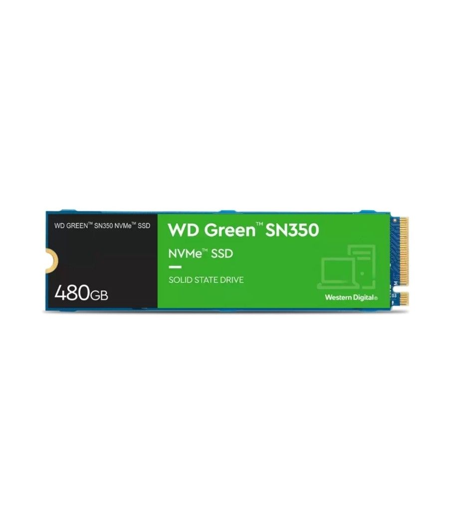 WD Green SN350 WDS480G2G0C SSD 480GB PCIe NMVe 3.0 - Imagen 1