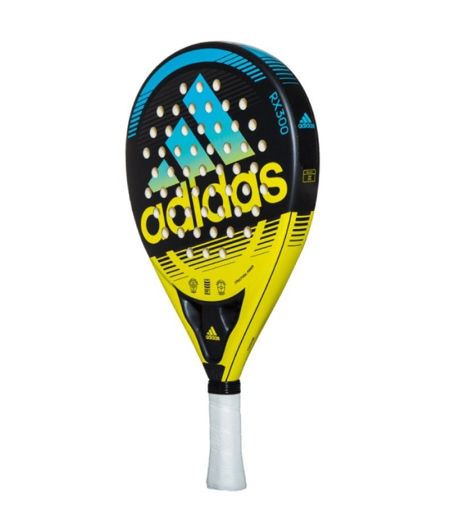 Pala de pádel adidas rx 300/ azul y amarilla