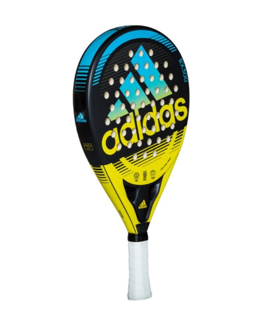 Pala de pádel adidas rx 300/ azul y amarilla