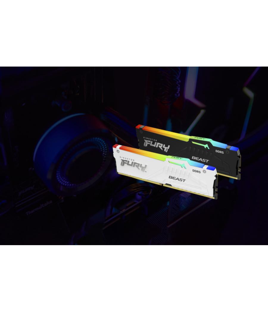 Kingston Technology FURY Beast RGB módulo de memoria 32 GB 2 x 16 GB DDR5 3000 MHz