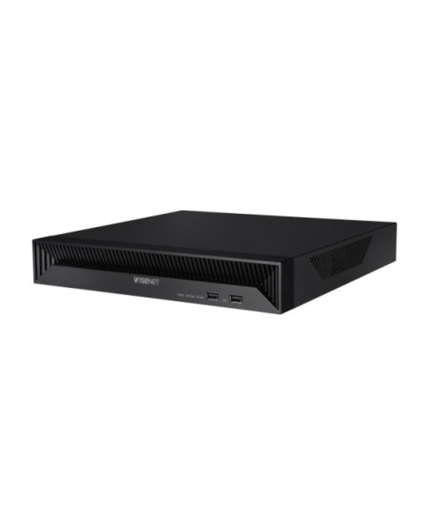 Hanwha qrn-830s grabadore de vídeo en red (nvr) negro