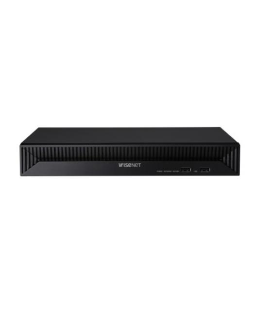 Hanwha qrn-830s grabadore de vídeo en red (nvr) negro