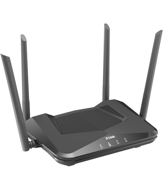 Router wifi d - link dir - x1560 4 puertos lan 1 puero wan ax1500 dual band 4 antenas