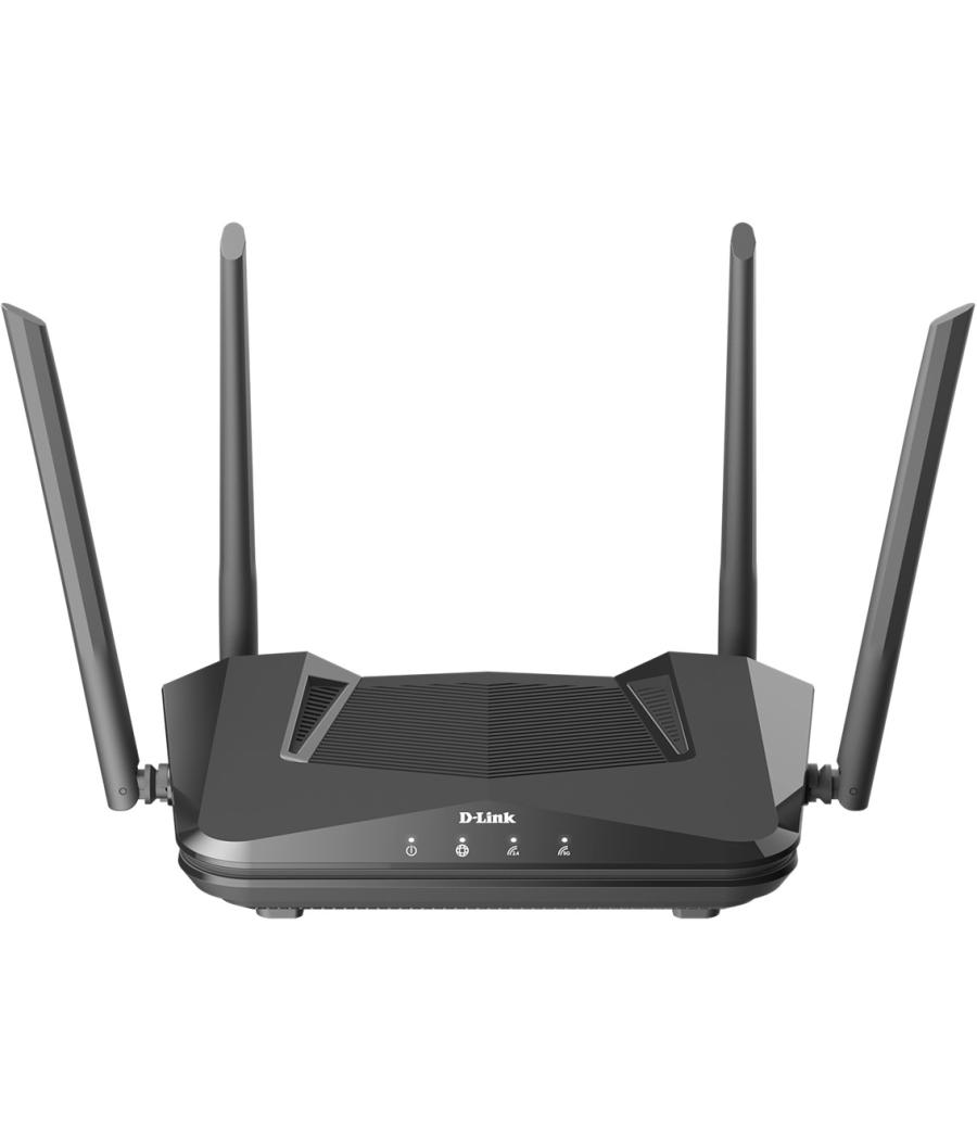 Router wifi d - link dir - x1560 4 puertos lan 1 puero wan ax1500 dual band 4 antenas