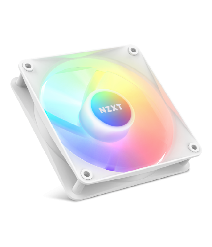 Nzxt f120 rgb core carcasa del ordenador ventilador 12 cm blanco 1 pieza(s)