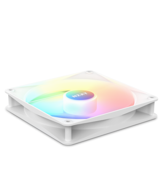 Nzxt f120 rgb core carcasa del ordenador ventilador 12 cm blanco 1 pieza(s)