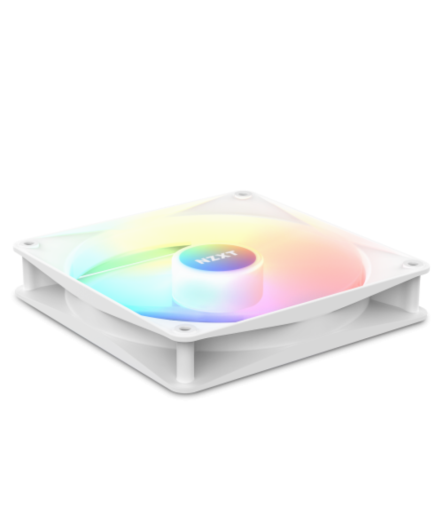 Nzxt f120 rgb core carcasa del ordenador ventilador 12 cm blanco 1 pieza(s)