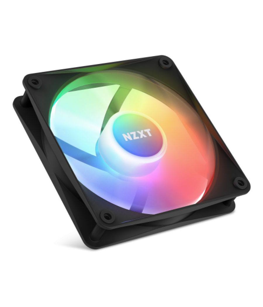 Nzxt f120 rgb core carcasa del ordenador ventilador 12 cm negro 1 pieza(s)