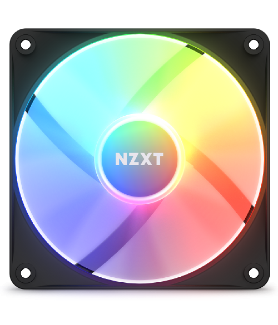 Nzxt f120 rgb core carcasa del ordenador ventilador 12 cm negro 1 pieza(s)