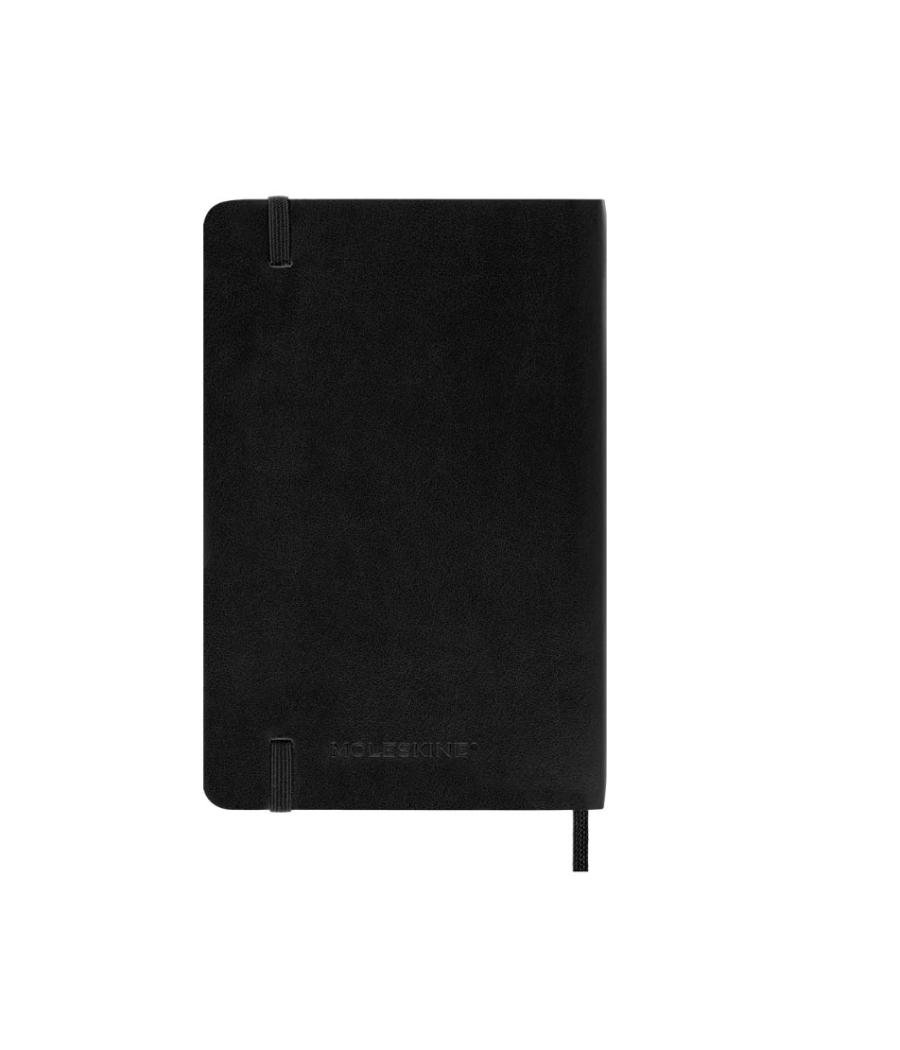 Agenda 2025 tapa blanda 12 meses diaria p (9 x 14 cm) negra moleskine dsb12dc2y25