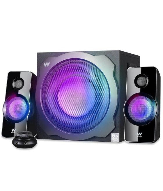 Altavoces woxter big bass 260 rgb/ 150w/ 2.1