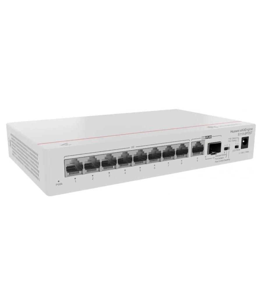 Huawei s110-8p2st switch 8xge poe+ 1xge sfp