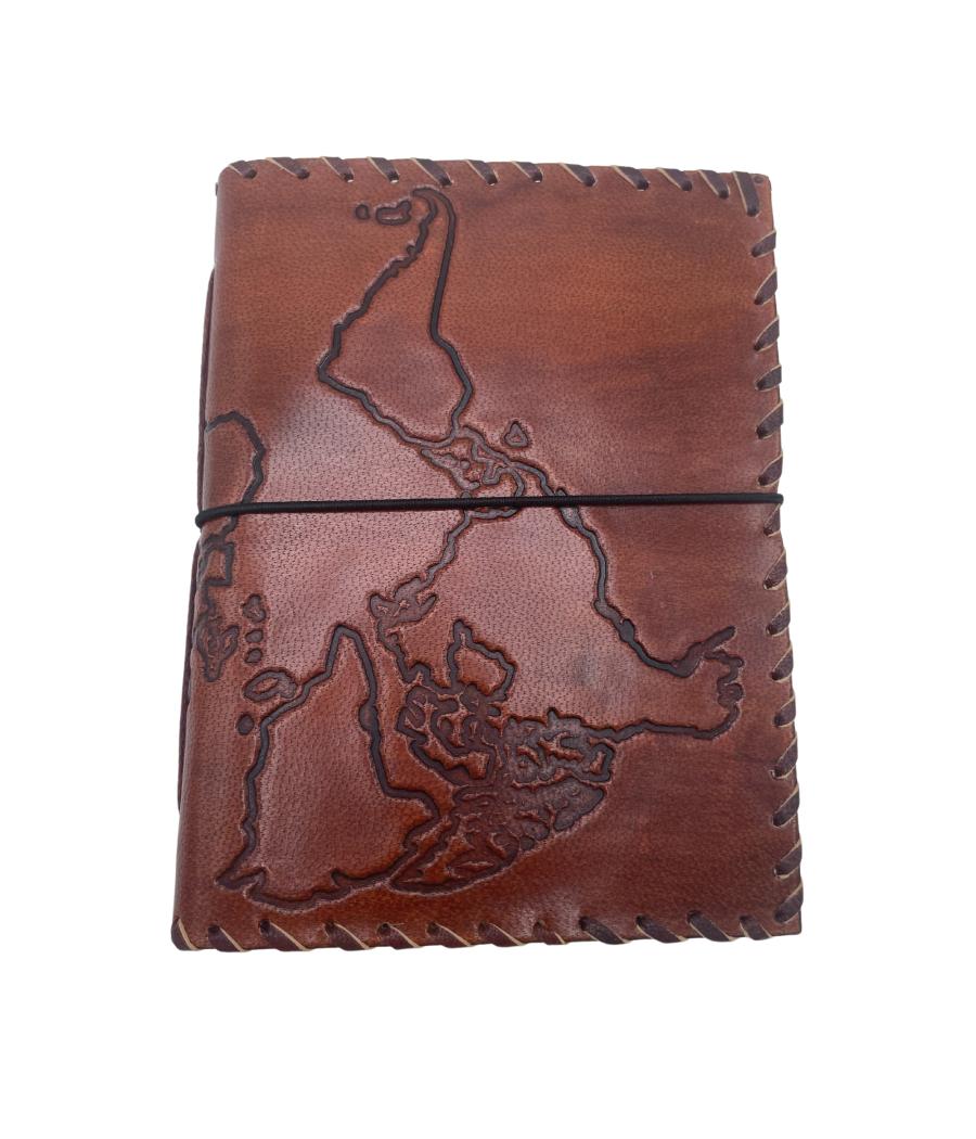 Diario de Viaje con Elástico - Vintage - 96 Páginas - 17x13 cm