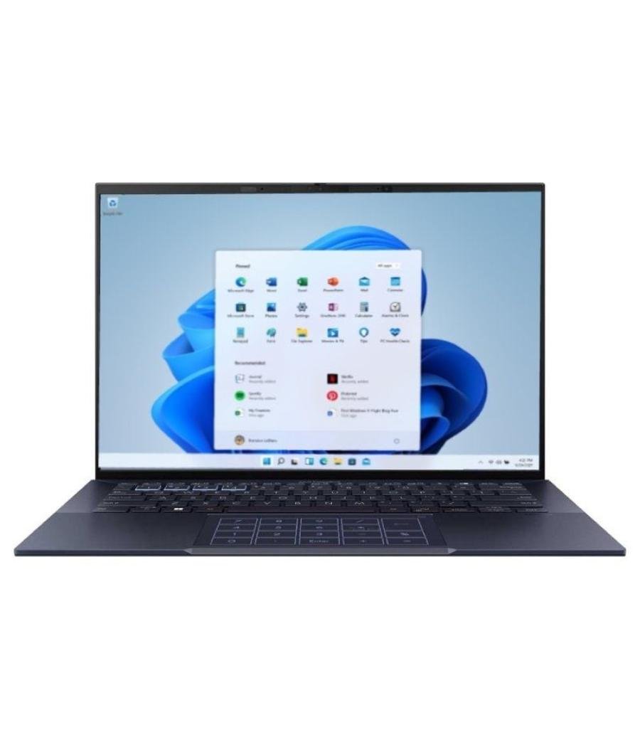 Portátil asus expertbook b9 oled b9403cvar-km0960x intel core ultra 7-150u/ 32gb/ 1tb ssd/ 14'/ win11 pro