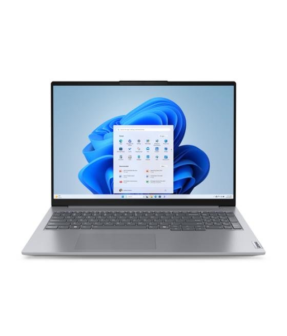 Lenovo ThinkBook 16 AMD Ryzen™ 5 7535HS Portátil 40,6 cm (16") WUXGA 16 GB DDR5-SDRAM 512 GB SSD Wi-Fi 6 (802.11ax) Windows 11 P