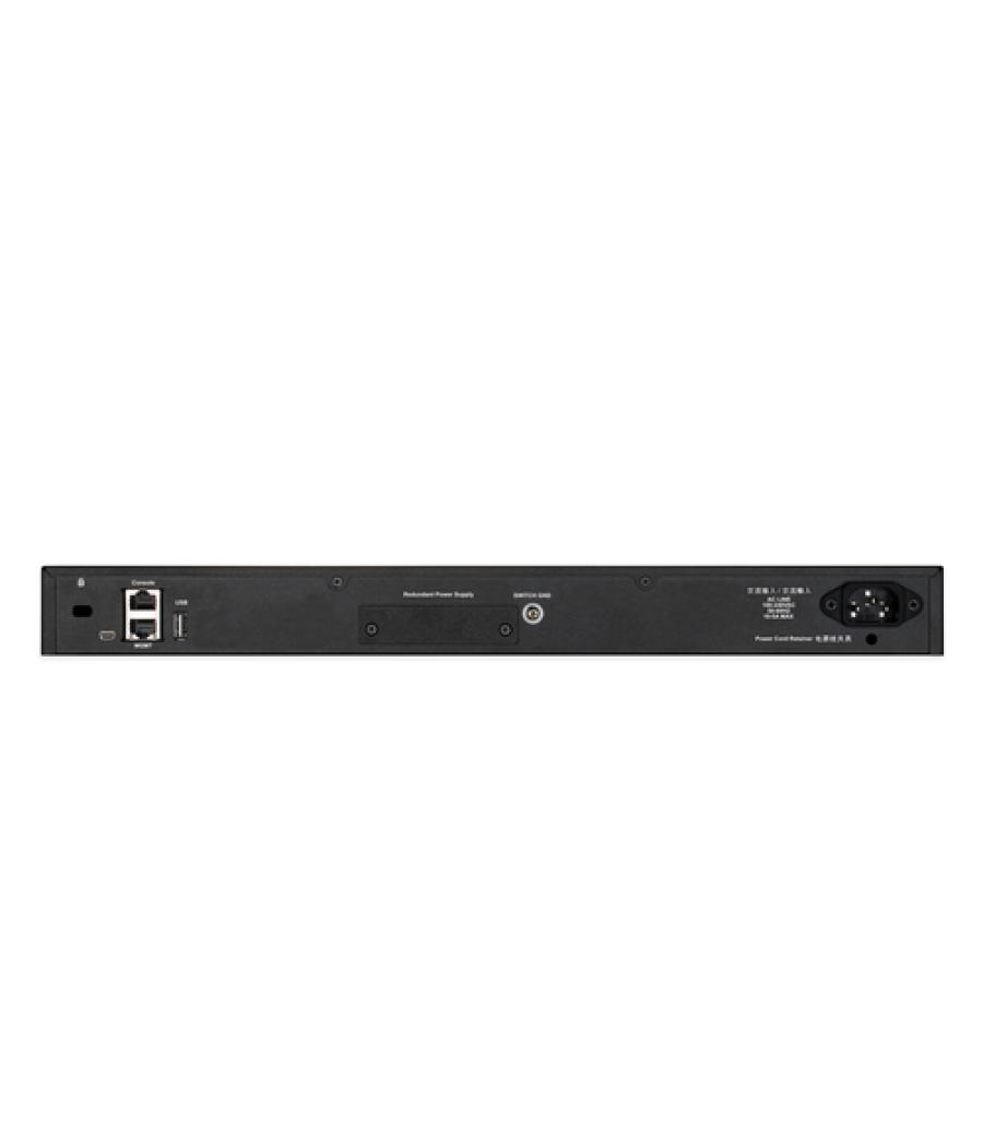 D-Link DGS-3130-54PS Gestionado L3 Gigabit Ethernet (10/100/1000) Energía sobre Ethernet (PoE) Negro, Gris