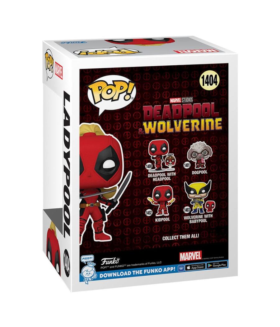 Funko pop marvel deadpool 3 ladypool