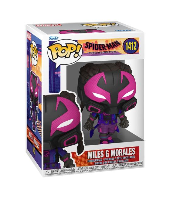 Funko pop marvel spider - man across the spider - verse miles g morales