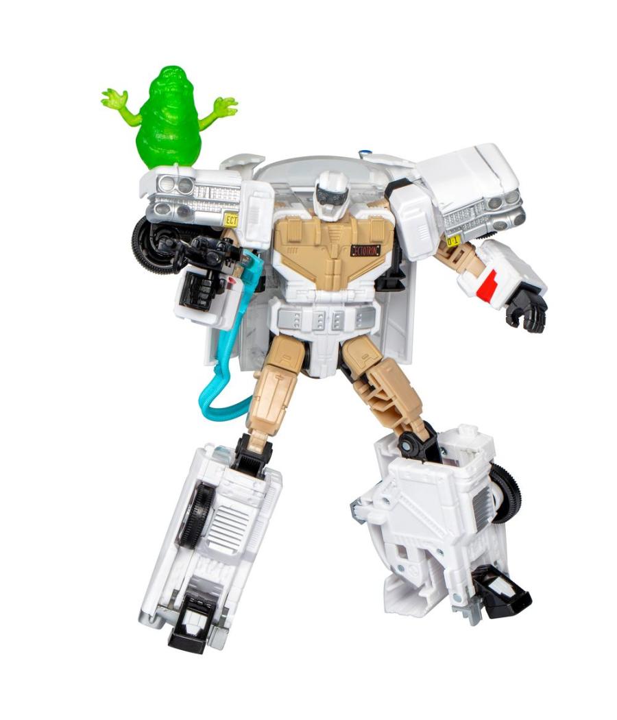 Figura hasbro transformers x ghostbusters ectotron ecto - 1