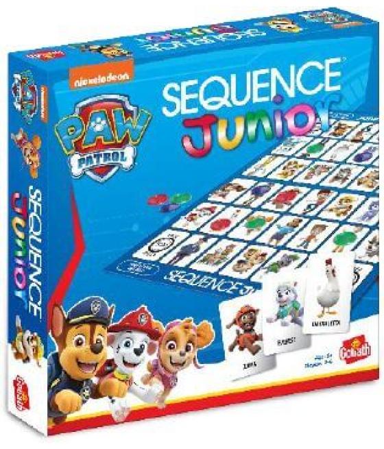 Juego de mesa sequence patrulla canina