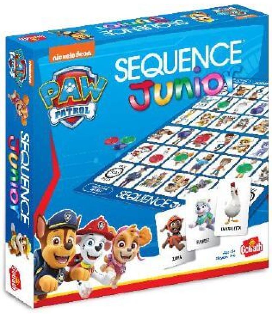 Juego de mesa sequence patrulla canina