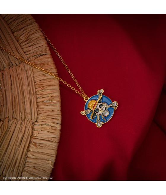 Collar cinereplicas one piece monkey d. luffy logo