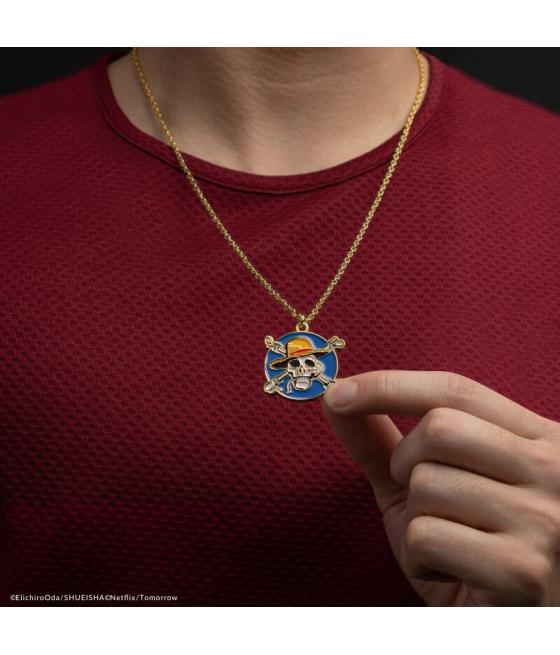 Collar cinereplicas one piece monkey d. luffy logo