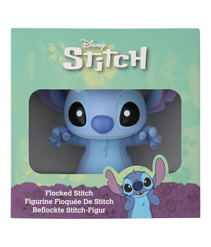 Figura flocada enesco disney stitch