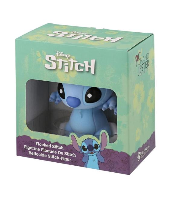 Figura flocada enesco disney stitch