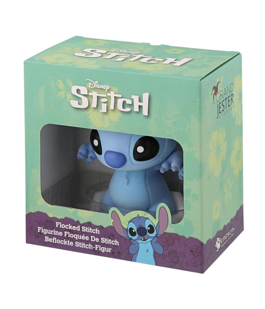 Figura flocada enesco disney stitch