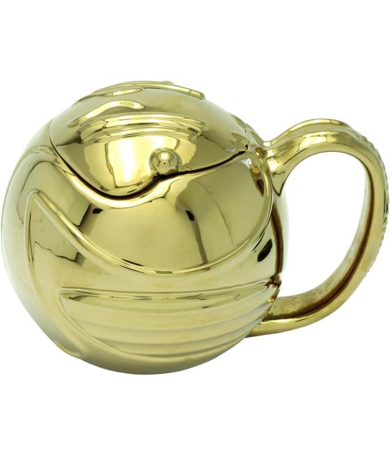 Taza paladone harry potter snitch dorada