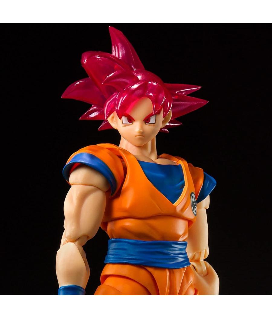 Figura tamashii nations dragon ball super goku super saiyan dios sh figuarts feria barcelona 2021