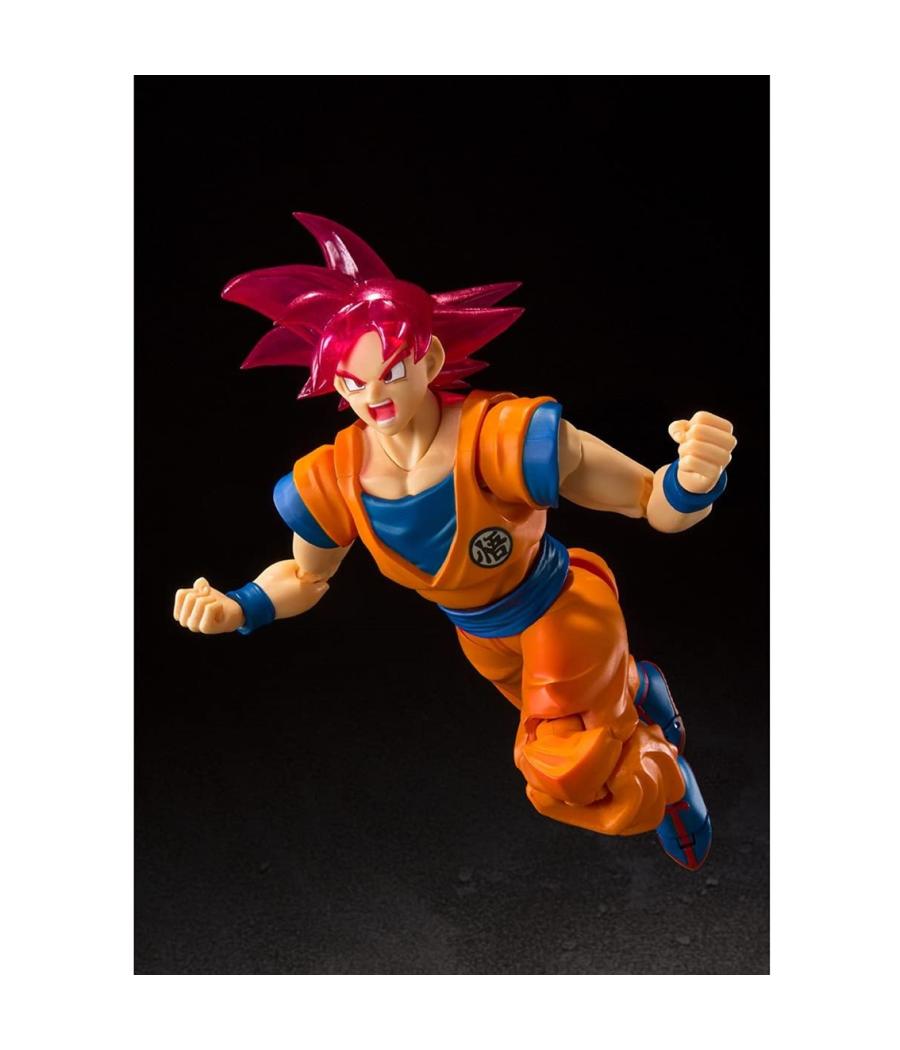 Figura tamashii nations dragon ball super goku super saiyan dios sh figuarts feria barcelona 2021