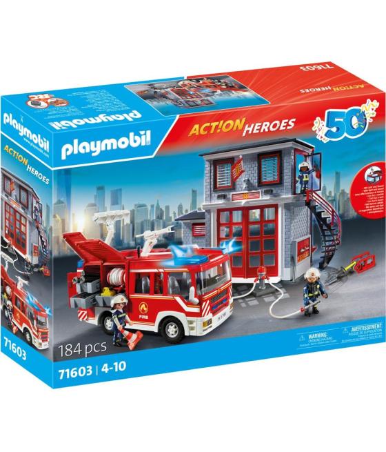 Playmobil mega set bomberos