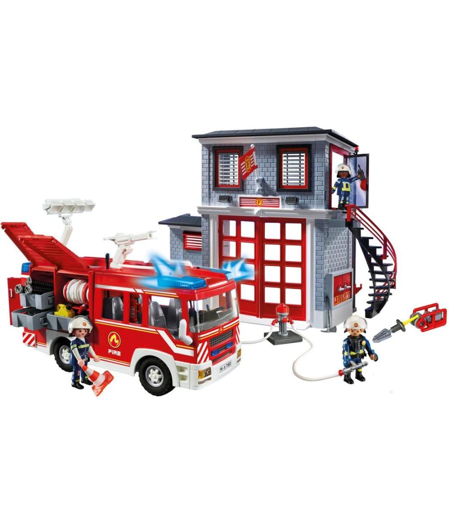 Playmobil mega set bomberos