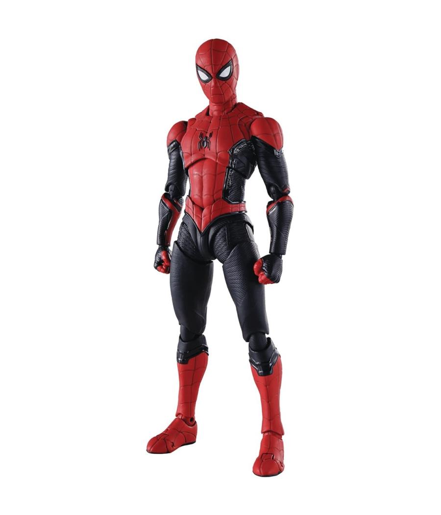 Figura tamashii nations marvel spider - man no way home spider - man traje mejorado sh figuarts action figure