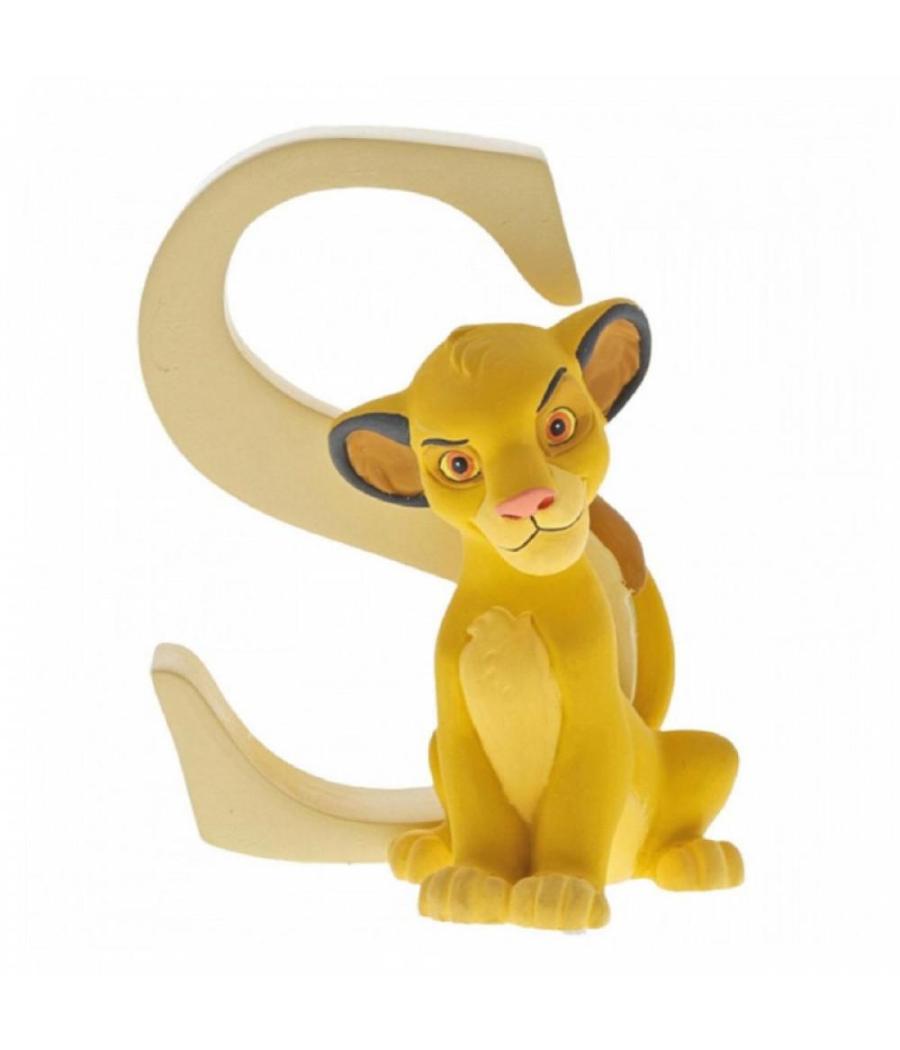 Figura enesco disney el rey león simba letra s